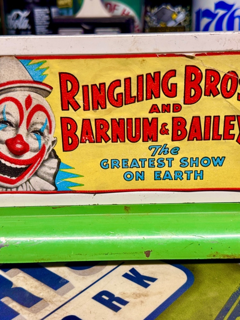 1952 vintage Flyer sign rare in working condition